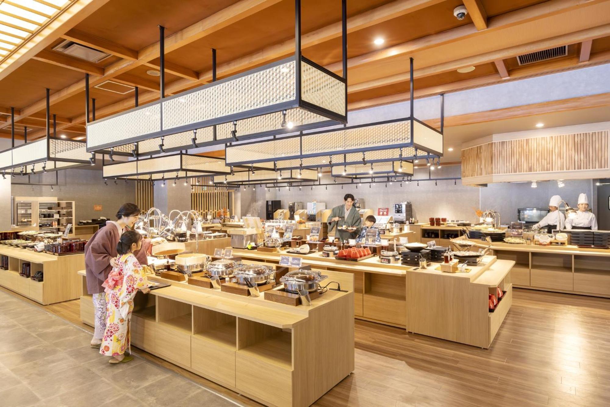 Ooedo Onsen Monogatari Premium Gero Honkan Extérieur photo